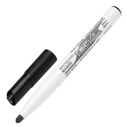 Rotulador para Pizarra Blanca Bic Velleda 1741 Negro