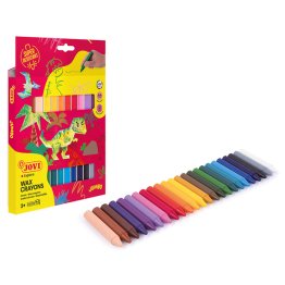 Ceras plásticas Wax Crayons 24 colores