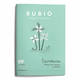 Cuaderno Rubio Escritura 09 A5