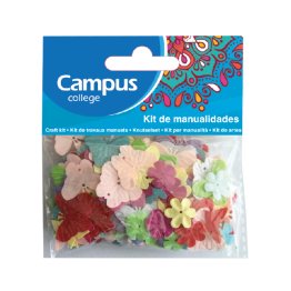 Set Manualidades Campus College Mix Flores y Mariposas
