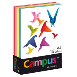 Papel A4 Campus Color 80g 500 Hojas 15 Colores