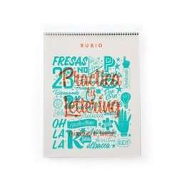 Cuaderno Rubio Bocetos Lettering