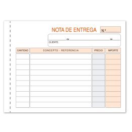 Talonario Entregas Plus Office153mmx109mm Duplicado 50 Juegos