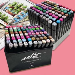 Rotuladores Canvas Luxury Artist Estuche 80 colores