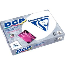 Papel A4 DCP Clairefontaine 200g 250 Hojas Blanco