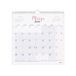 Calendario Finocam 2024 de Pared CHIC espiral Morado