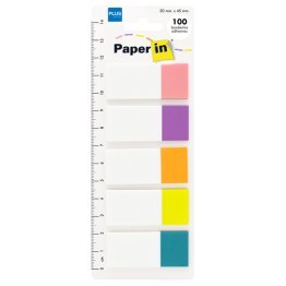 Banderitas Paper In Index Plus Office 5 Colores