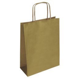 Bolsa de Papel Kraft Oro Pequeña