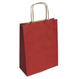 Bolsa de Papel Kraft Rojo Pequeña