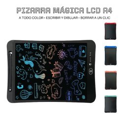 Pizarra mágica LCD A4 para dibujo y escritura digital