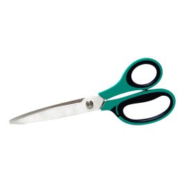 Tijera de Oficina Plus Office Curve Acero 215 mm Azul/Acero