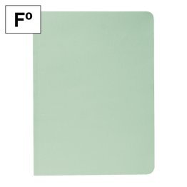 Subcarpeta Plus Office Folio 200 gr Verde Claro