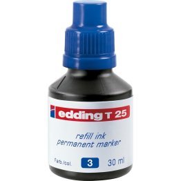 Tinta Edding T-25 25ml. Azul