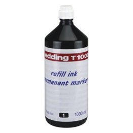 Tinta Edding T-1000 1000 ml. Negro