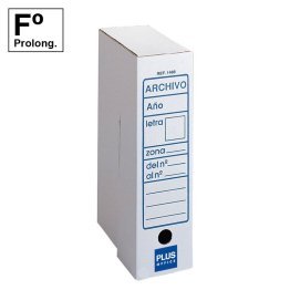 Archivo Definitivo Plus Office Cartón Folio Prolongado