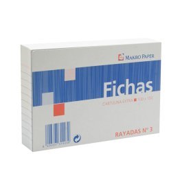 Fichas Rayadas Plus Office 100mmx150mm Nº3 100 Hojas