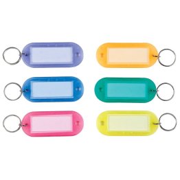 Llavero Portaetiquetas Plus Office Colores Surtidos /100 ud.
