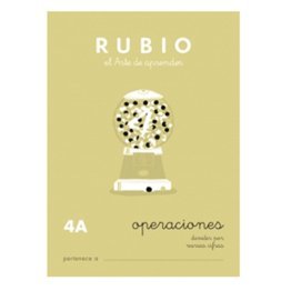 Cuaderno Rubio Problemas 4-A A5