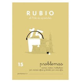 Cuaderno Rubio Problemas 15 A5