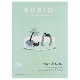 Cuaderno Rubio Escritura 04 A5