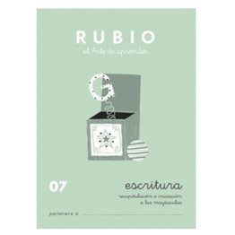 Cuaderno Rubio Escritura 07 A5