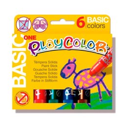 Témpera Instant PlayColor One Stick 6 Colores
