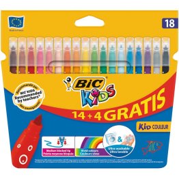Rotuladores Bic Kids Couleur 18 Colores