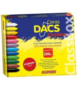 Ceras Blandas Dacs 12 Colores x 24 ud.