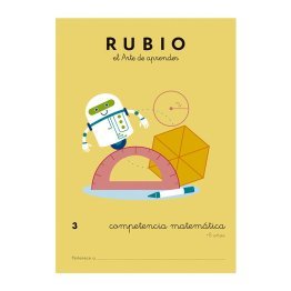 Cuaderno Rubio Competencia Matemática 3 A4
