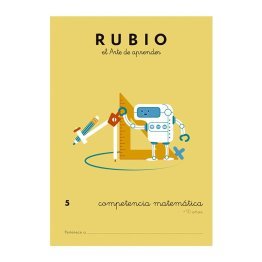 Cuaderno Rubio Competencia Matemática 5 A4
