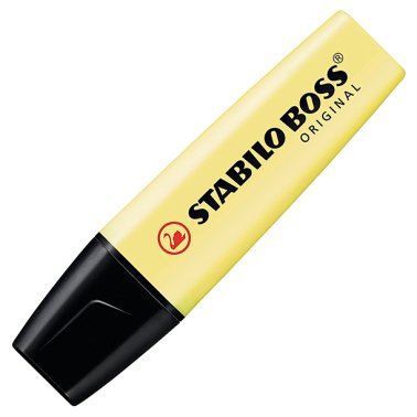 Rotulador Fluorescente Stabilo Boss Amarillo Pastel