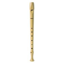 Flauta Hohner 9508 de Plástico Crema Funda Verde
